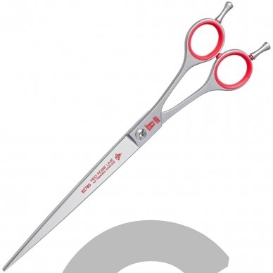 KR Witte Red Rose Line - tiesios žirklės su dvigubu kabliu 8" KR Witte Red Rose Line - tiesios žirklės su dvigubu kabliu 8"