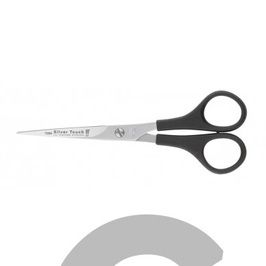 KR Witte Silver Touch 6 "- tiesios žirklės su plastikine rankena 15 cm KR Witte Silver Touch 6 "- tiesios žirklės su plastikine rankena 15 cm