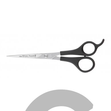 KR Witte Silver Touch 6,5 "- tiesios žirklės su plastikine rankena 15,5 cm KR Witte Silver Touch 6,5 "- tiesios žirklės su plastikine rankena 15,5 cm