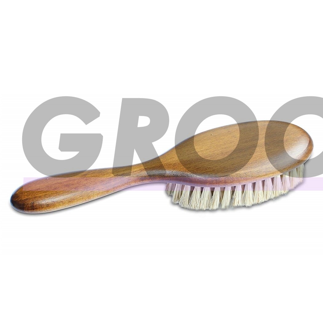 Mars Cat Bristle Brush 18,5cm - деревянная щетка для кошек с натуральной щетиной 1