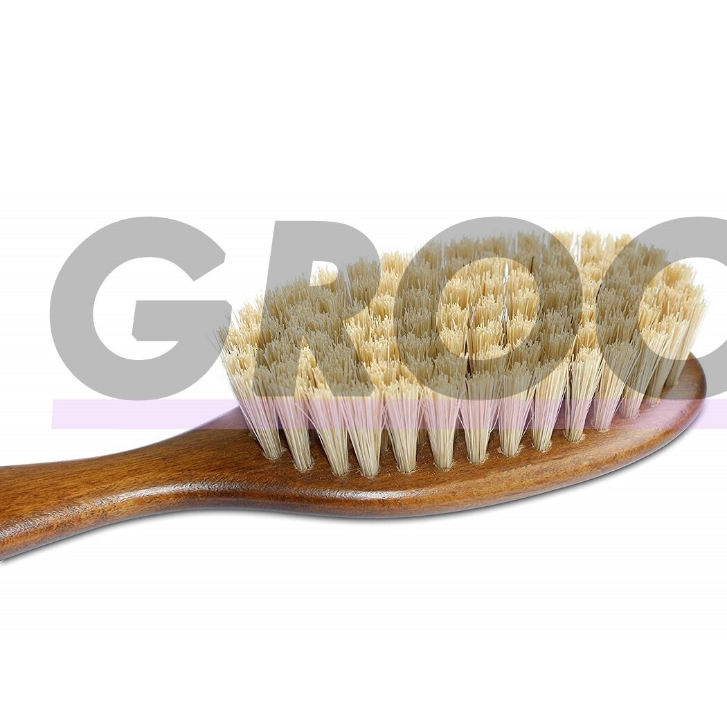 Mars Cat Bristle Brush 18,5cm - деревянная щетка для кошек с натуральной щетиной 2