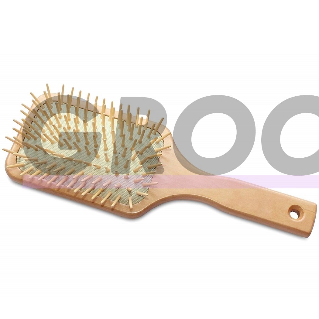 "Mars Professional Wood Pin Brush" - tvirtas šepetys žirgams šukuoti, mediniai dantukai