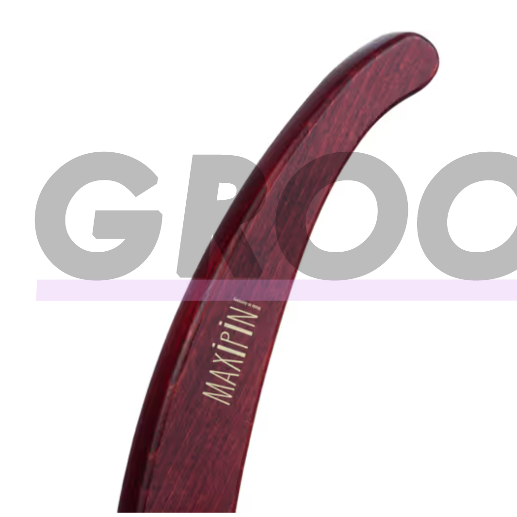 "Maxi-Pin Slicker Brush Large" - didelis, tvirtas šepetys pudeliams su patogia rankena, pagamintas iš buko medienos 3