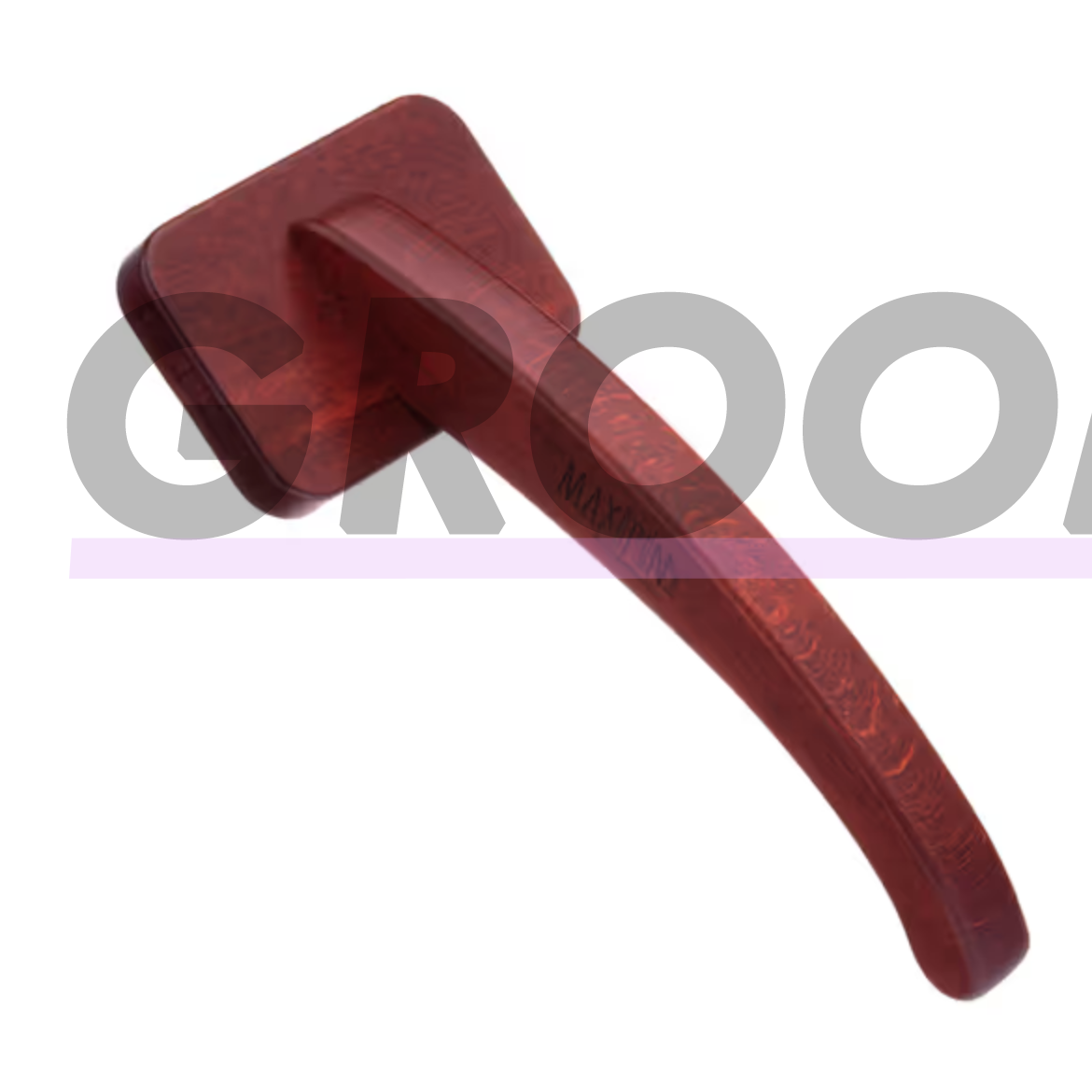 Maxi-Pin Slicker Brush Small - маленькая, прочная щетка для пуделей с удобной ручкой, изготовленная из букового дерева 1