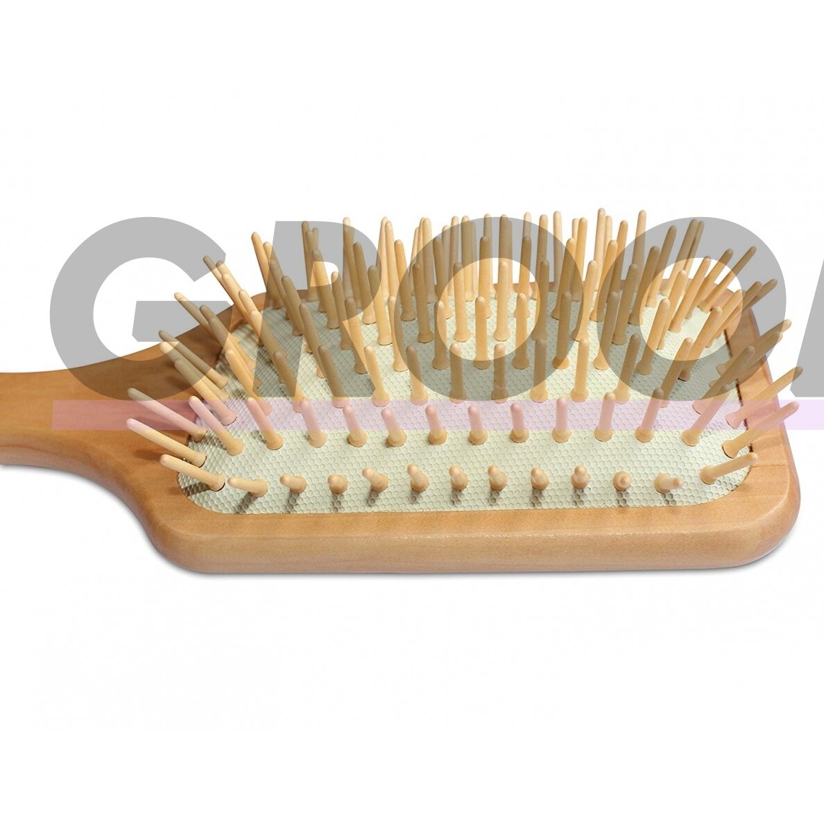 "Mars Professional Wood Pin Brush" - tvirtas šepetys žirgams šukuoti, mediniai dantukai 2 "Mars Professional Wood Pin Brush" - tvirtas šepetys žirgams šukuoti, mediniai dantukai 2