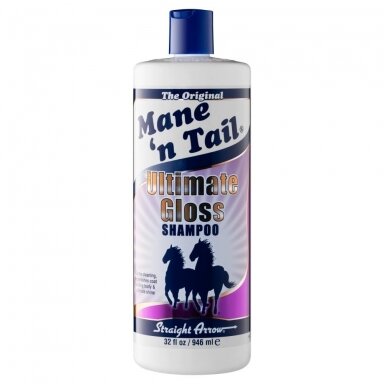 Mane'n Tail Ultimate Gloss Shampoo - шампунь для блеска для собак, кошек и лошадей, концентрат - 946 мл Mane'n Tail Ultimate Gloss Shampoo - шампунь для блеска для собак, кошек и лошадей, концентрат - 946 мл