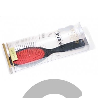 Madan Large Hard Pin Brush - profesionalus didelis šepetys su ergonomiška rankena, 22 mm metaliniu smeigtuku, kietas 3 Madan Large Hard Pin Brush - profesionalus didelis šepetys su ergonomiška rankena, 22 mm metaliniu smeigtuku, kietas 3