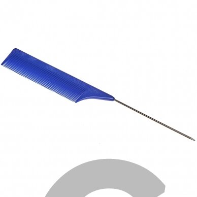 "Madan Professional" šukos "Peine" 22,5 cm - šukos šukavimui ir kirpimui - Spalva: tamsiai mėlyna