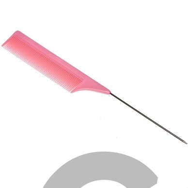 "Madan Professional" šukos "Peine" 22,5 cm - šukos šukavimui ir kirpimui - Spalva: rožinė
