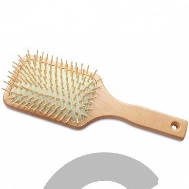 "Mars Professional Wood Pin Brush" - tvirtas šepetys žirgams šukuoti, mediniai dantukai "Mars Professional Wood Pin Brush" - tvirtas šepetys žirgams šukuoti, mediniai dantukai