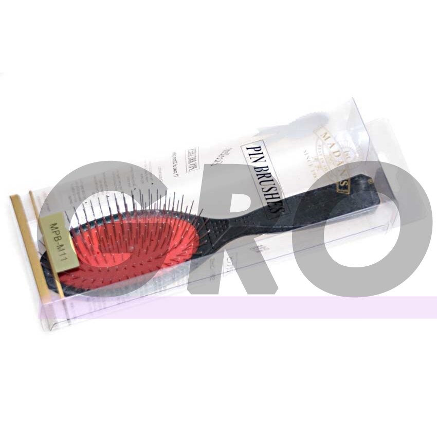 Madan Large Hard Pin Brush - profesionalus didelis šepetys su ergonomiška rankena, 22 mm metaliniu smeigtuku, kietas 3 Madan Large Hard Pin Brush - profesionalus didelis šepetys su ergonomiška rankena, 22 mm metaliniu smeigtuku, kietas 3