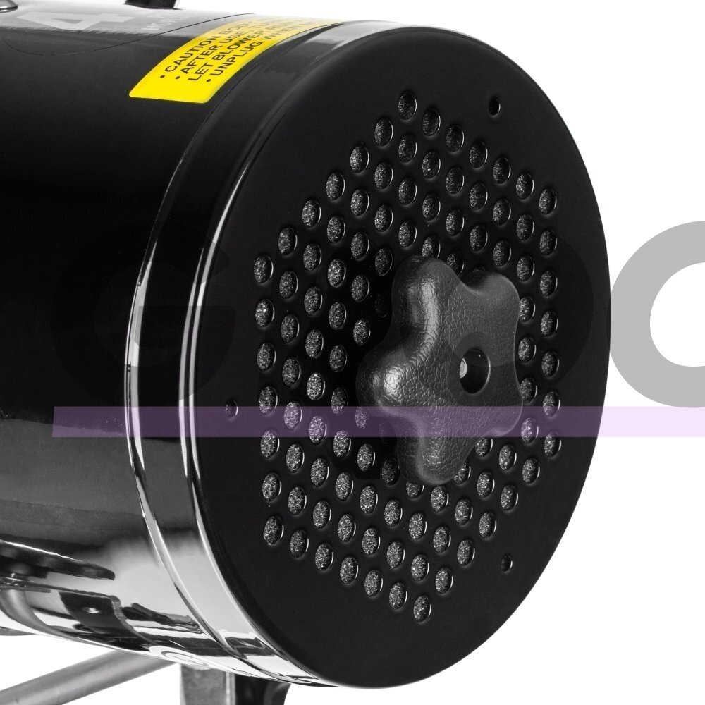 "MetroVac® Air Force Top Gun Dryer 2400W" - galingas ir profesionalus ant stovo montuojamas džiovintuvas su bepakopiu oro reguliavimu 4