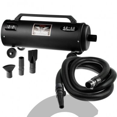 "MetroVac® Air Force Master Blaster 2280W" - galingas dviejų variklių grindinis džiovintuvas metaliniame korpuse 1 "MetroVac® Air Force Master Blaster 2280W" - galingas dviejų variklių grindinis džiovintuvas metaliniame korpuse 1