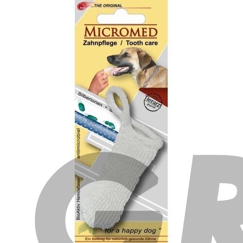 "Micromed Tooth Care" - šunų dantų valiklis su sidabro jonais - Dydis: S 3 "Micromed Tooth Care" - šunų dantų valiklis su sidabro jonais - Dydis: S 3