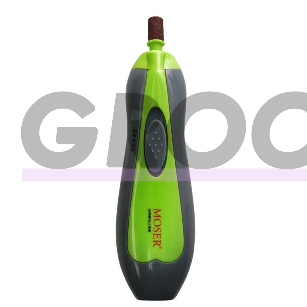 Moser Cordless Nail Grinder - аккумуляторная пилка для ногтей с двумя направлениями вращения 1
