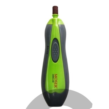 Moser Cordless Nail Grinder - akumuliatorinė nagų dildė su dviem sukimosi kryptimis