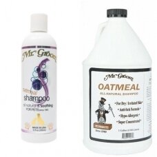 Mr Groom Oatmeal Shampoo - hipoalerginis avižinių dribsnių šampūnas sudirgusiai šunų ir kačių odai, koncentratas 1:8