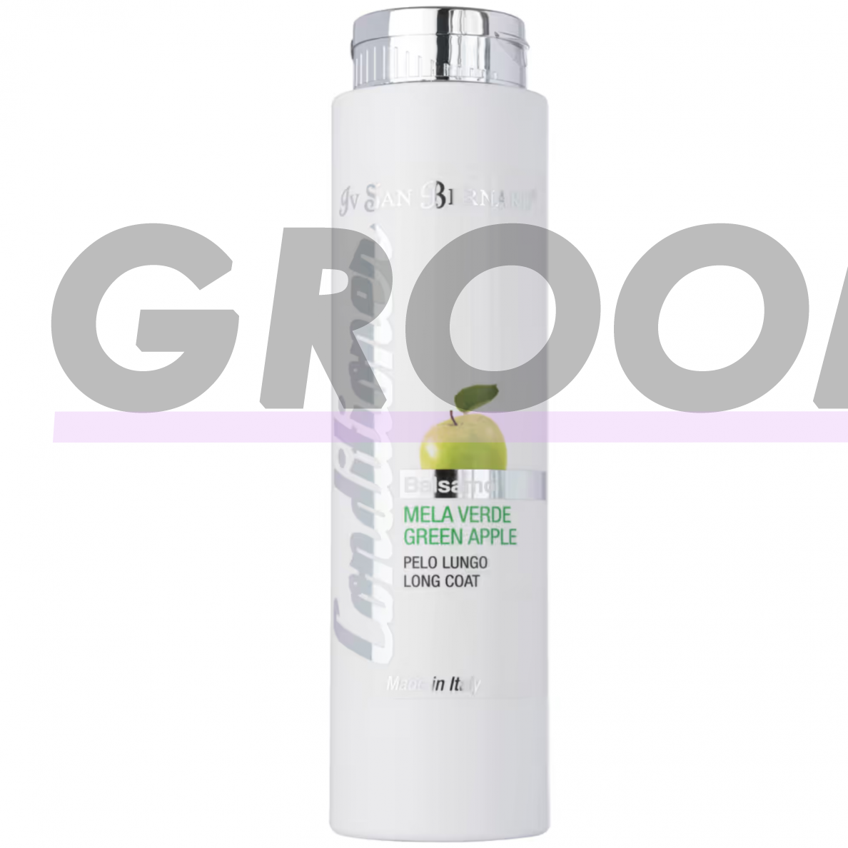 Iv San Bernard SLS Free Green Apple Conditioner - Žaliųjų obuolių kondicionierius ilgaplaukiams šunims ir katėms, be SLS 1
