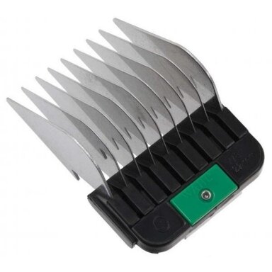 Nerūdijančio plieno Wahl antgalis, užmaunamas snap-on 22 mm ilgio Nerūdijančio plieno Wahl antgalis, užmaunamas snap-on 22 mm ilgio
