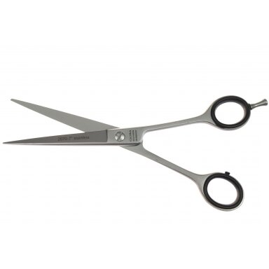 Gotta Solingen 7 colių (18,5 cm) tiesios žirklės su vienpusiu mikro pjūviu.