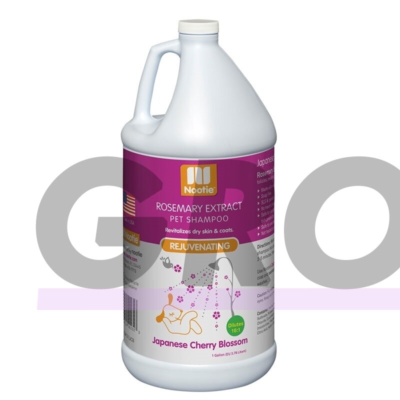 Nootie Rejuvenating Rosemary Extract Shampoo 3.8l - rozmarinų šampūnas augintinio kailiui ir odai atgaivinti su egzotišku japoniškų gėlių kvapu Nootie Rejuvenating Rosemary Extract Shampoo 3.8l - rozmarinų šampūnas augintinio kailiui ir odai atgaivinti su egzotišku japoniškų gėlių kvapu