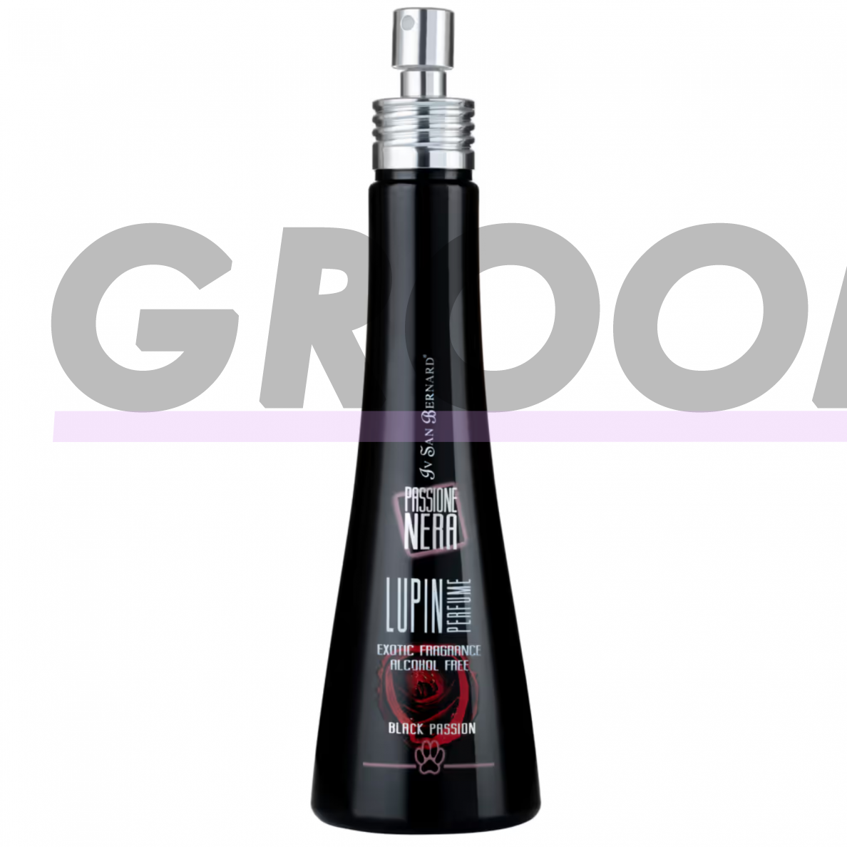 Iv San Bernard Black Passion Perfume Lupin- ilgai išliekantys kvepalai šunims, pasižymintys elegantišku, egzotišku aromatu, be alkoholio 3