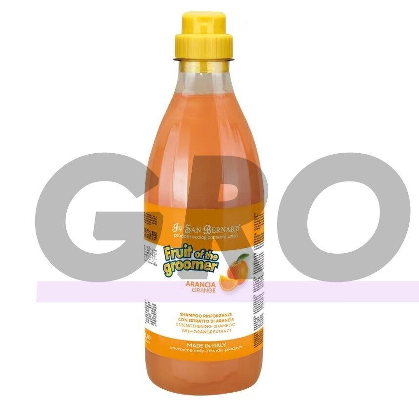 Iv San Bernard Fruit of the Groomer Orange Shampoo - apelsinų šampūnas šunims ir katėms, stiprinantis ir subalansuojantis riebalų išsiskyrimą, koncentratas 1:3 1 Iv San Bernard Fruit of the Groomer Orange Shampoo - apelsinų šampūnas šunims ir katėms, stiprinantis ir subalansuojantis riebalų išsiskyrimą, koncentratas 1:3 1