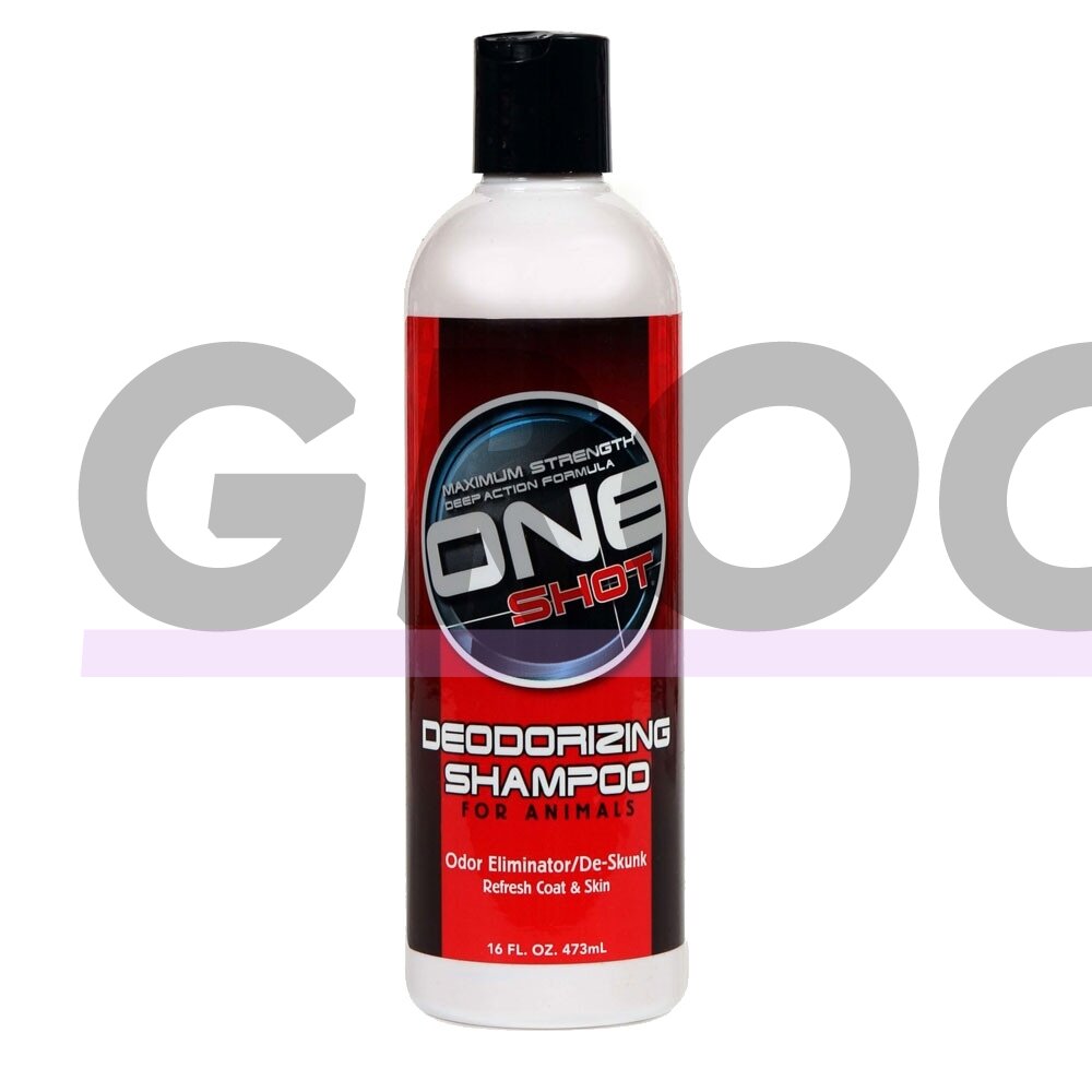 One Shot Deodorizing De-Skunk Shampoo - profesionalus valomasis ir stipriai dezodoruojantis šampūnas