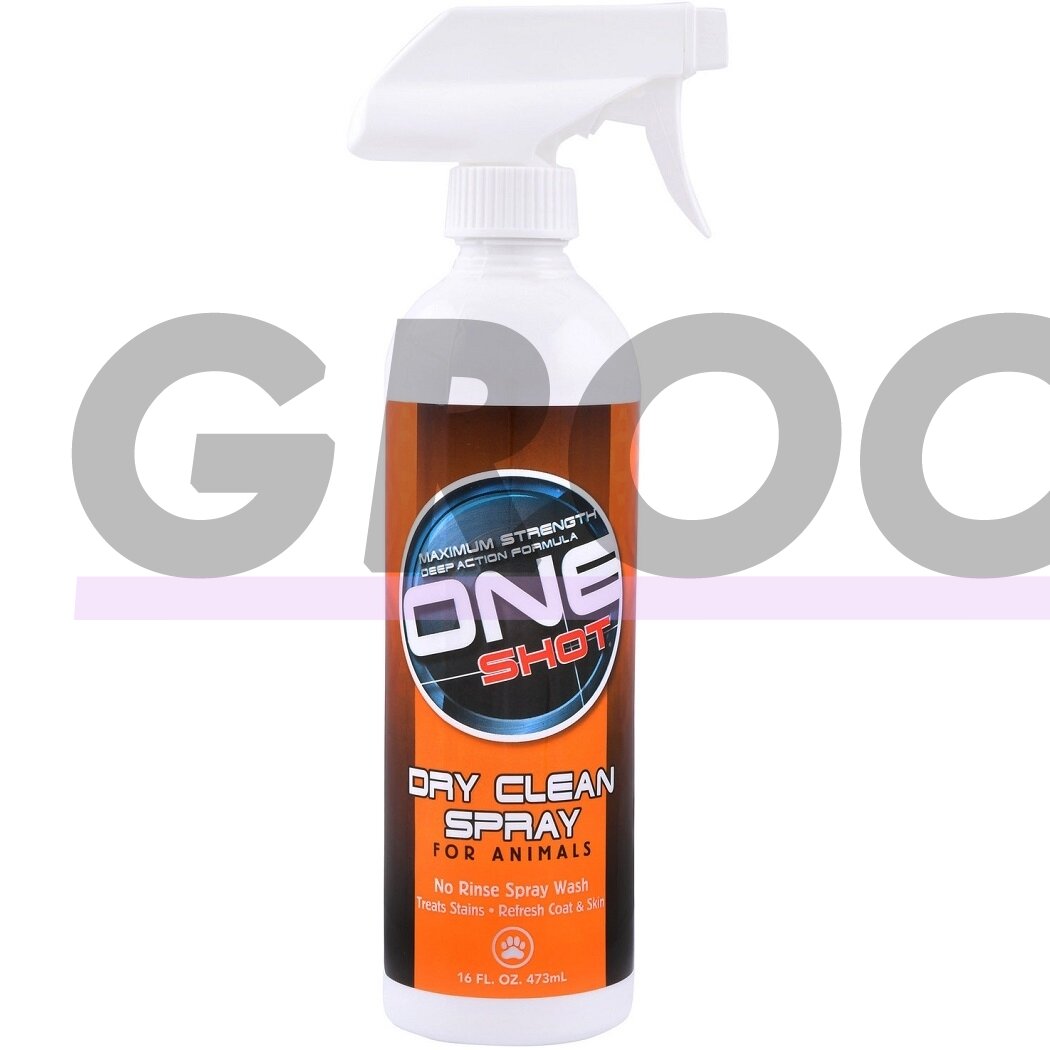 One Shot Dry Clean Spray Shampoo - profesionalus sausas šampūnas gyvūnams, naikinantis nemalonius kvapus