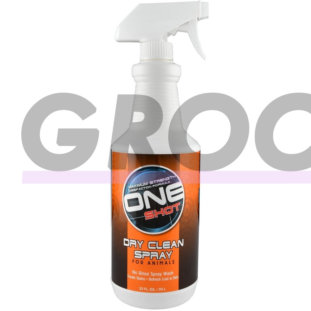 One Shot Dry Clean Spray Shampoo - profesionalus sausas šampūnas gyvūnams, naikinantis nemalonius kvapus