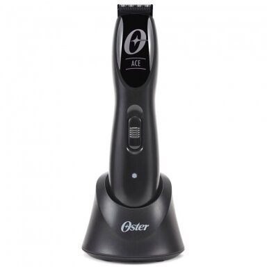 Oster Ace Cordless Trimmer - akumuliatorinis trimeris, apdailos mašinėlė Oster Ace Cordless Trimmer - akumuliatorinis trimeris, apdailos mašinėlė