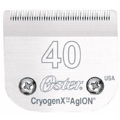 Oster Cryogen-X nr 40 - chirurginė kirpimo galvutė 0,25 mm
