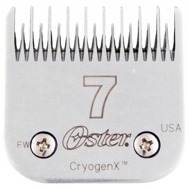 Oster Cryogen-X nr 7 - ostrze 3,2mm galvutė garbanotiems plaukams