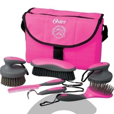 "Oster Equine Care Series Collection" - žirgų priežiūros rinkinys, rožinės spalvos