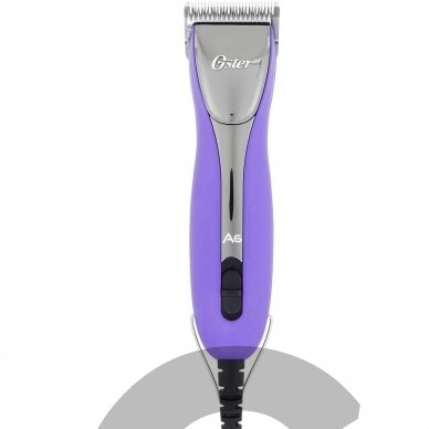 Oster A6 Slim 3-Speed Clipper Purple kirpimo mašinėlė Oster A6 Slim 3-Speed Clipper Purple kirpimo mašinėlė