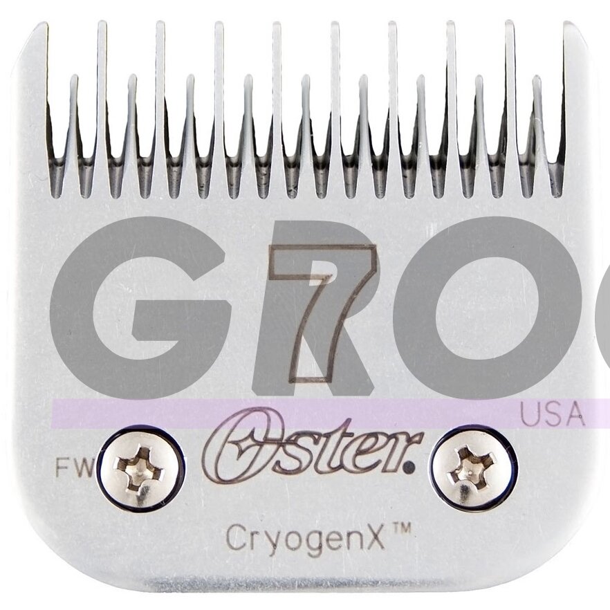 Oster Cryogen-X nr 7 - ostrze 3,2mm galvutė garbanotiems plaukams