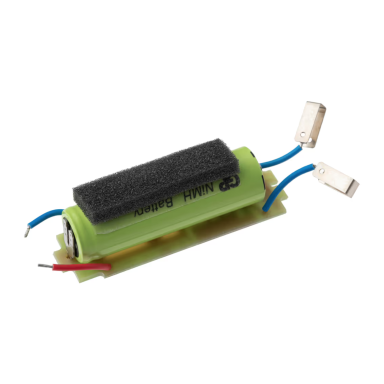 PCB elektronikos plokštė su akumuliatoriumi „Moser / Wahl Super Trim“ kirpimo mašinėlėms.