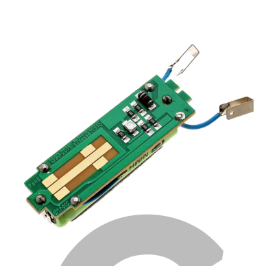 PCB elektronikos plokštė su akumuliatoriumi „Moser / Wahl Super Trim“ kirpimo mašinėlėms. 1