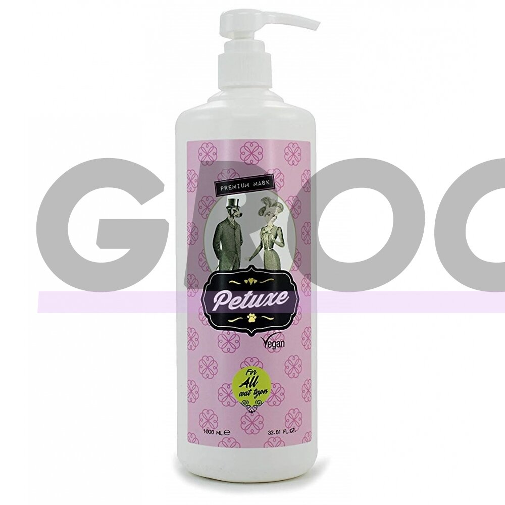 Petuxe Mask For All Types Coat - - Giliai maitinanti ir drėkinanti kaukė visų tipų plaukams, skirta šunims ir katėms - Tūris: 1L 1 Petuxe Mask For All Types Coat - - Giliai maitinanti ir drėkinanti kaukė visų tipų plaukams, skirta šunims ir katėms - Tūris: 1L 1