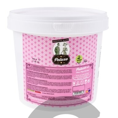 "Petuxe Microgranular Shampoo" 500g - veganiškas mikrogranulių šampūnas, skirtas visų tipų kailiui, koncentratas 1:20