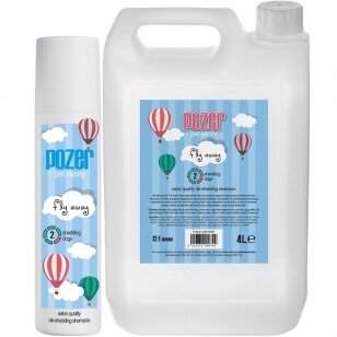 Pozer Fly Away Shampoo 4L - šampūnas, skirtas sumažinti plaukų slinkimą, koncentratas 1:12