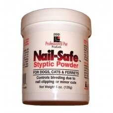PPP Nail Safe Styptic Powder - milteliai kraujavimui stabdyti - Talpa: 126g
