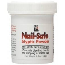 PPP Nail Safe Styptic Powder - milteliai kraujavimui stabdyti - Talpa: 42g