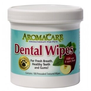 PPP AromaCare Dental wipes 100szt - dantų valymo servetėlės 100 vnt.