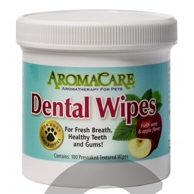 PPP AromaCare Dental wipes 100szt - dantų valymo servetėlės 100 vnt. PPP AromaCare Dental wipes 100szt - dantų valymo servetėlės 100 vnt.