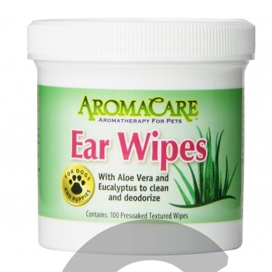 PPP Ear Wipes AromaCare 100 - patogūs ausų valymo servetėlės 100vnt. PPP Ear Wipes AromaCare 100 - patogūs ausų valymo servetėlės 100vnt.