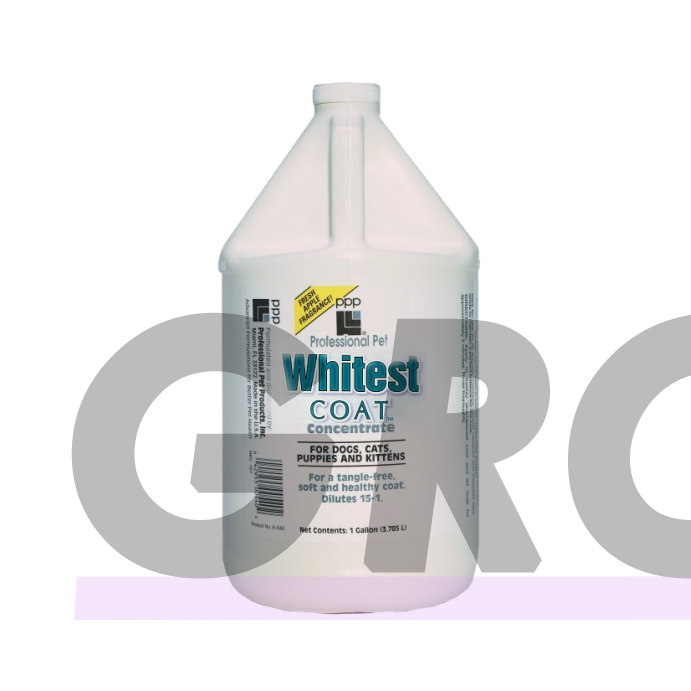 PPP Whitest Coat Shampoo - balinamasis šampūnas šunims ir katėms, koncentratas 1:12 - 3,8L