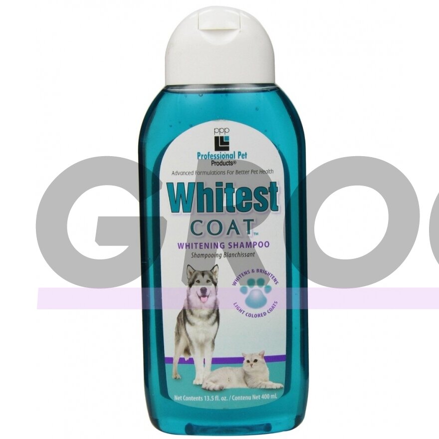 PPP Whitest Coat Shampoo - balinamasis šampūnas šunims ir katėms, koncentratas 1:12 - 400ml