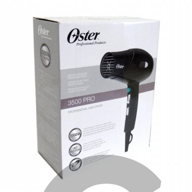 Oster 3500 Pro - profesionalus rankinis džiovintuvas su turmalinu-keramika 2000W 5