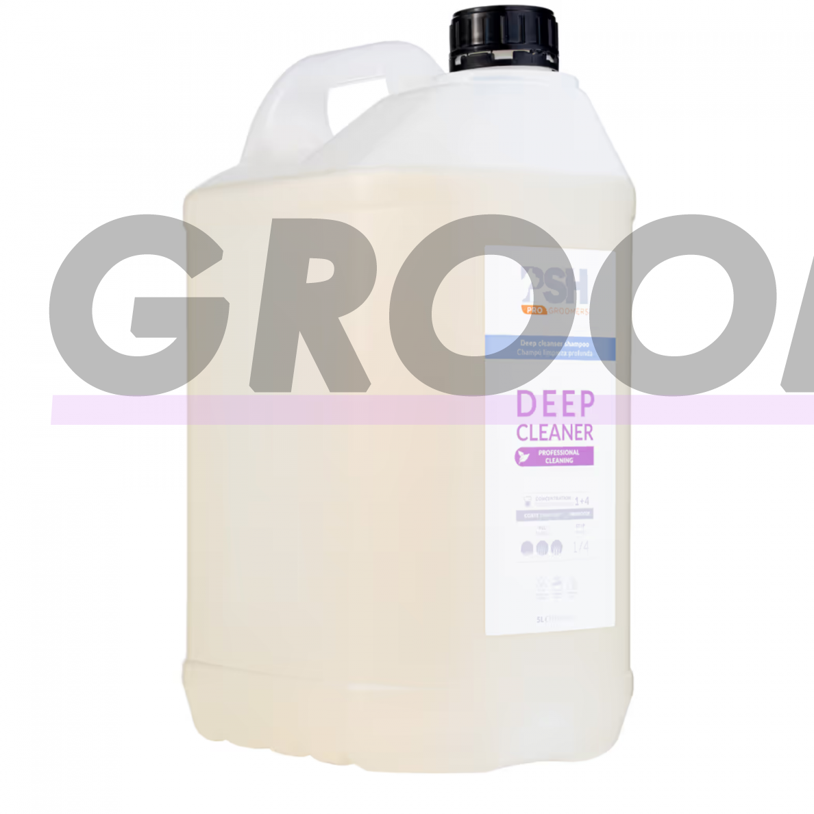 PSH Deep Cleaner Shampoo - глубоко очищающий шампунь, для сильно загрязненной шерсти, концентрат 1:4 - 5 л